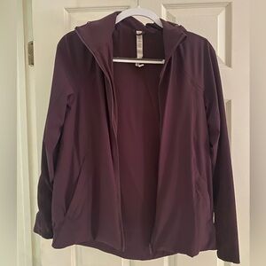Lululemon Athletica Purple Utility Jacket with Hood